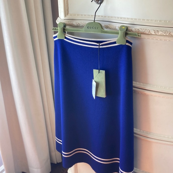 Authentic Gucci skirt in blue - Picture 1 of 4